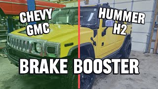 How to Replace Hydro Boost Brake Booster on Hummer H2 | Works for GM 3/4 & 1 Ton Trucks