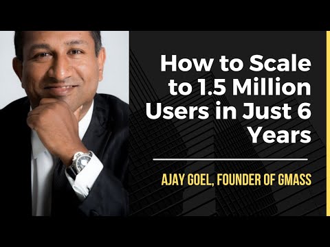 How Ajay Goel Scaled Gmass to 1.5 Million Users, Bootstrapped, in ...