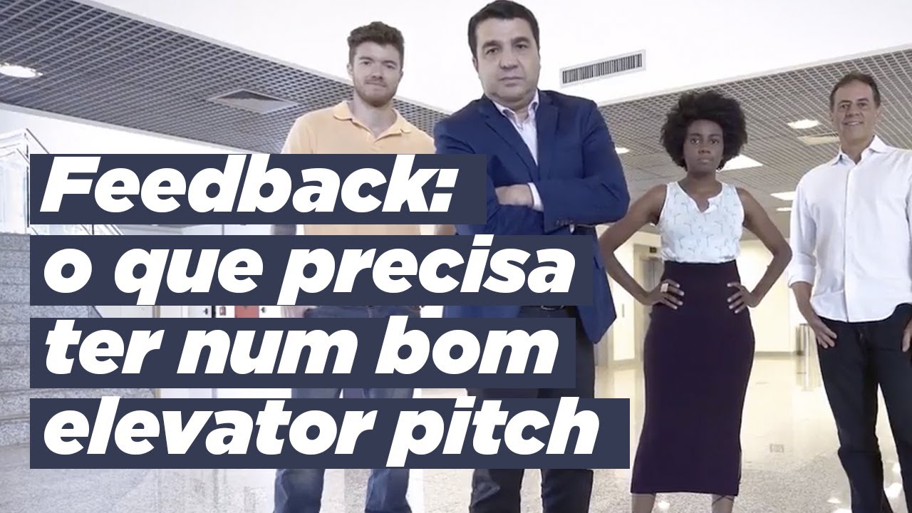 O que precisa ter num bom elevator pitch | Sebrae MG