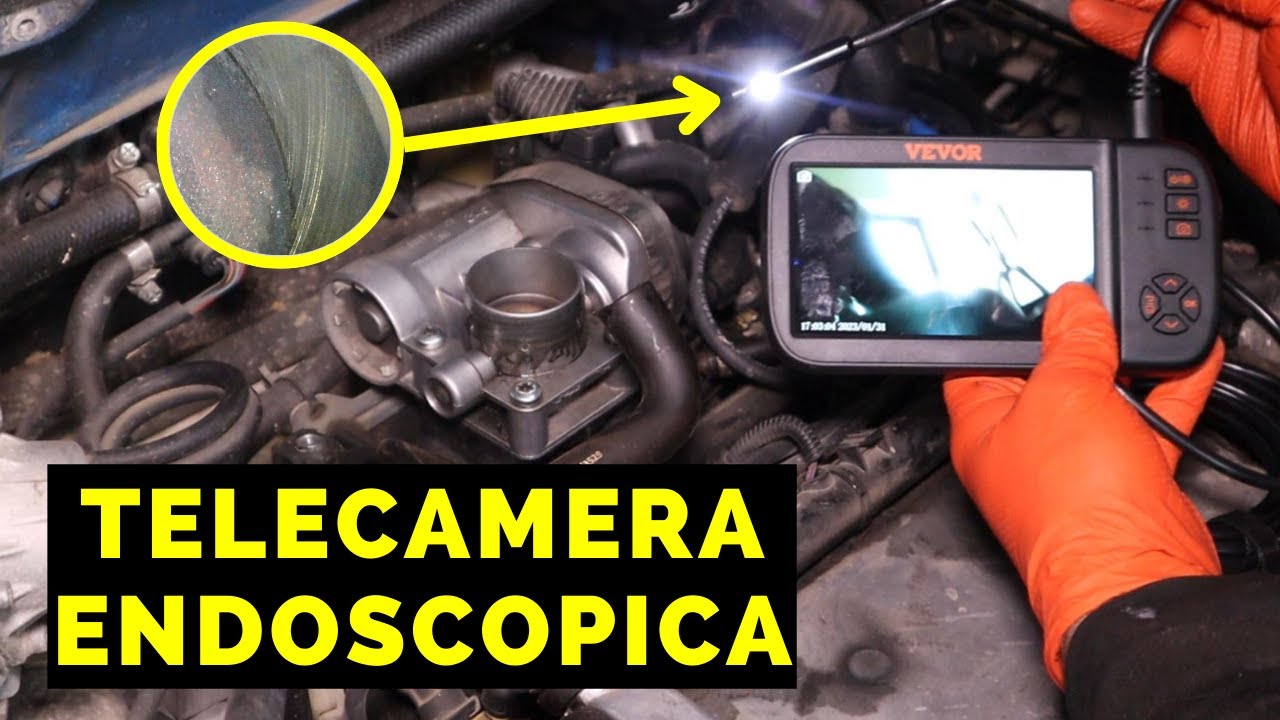 Telecamera Endoscopica Vevor con tripla lente: ispeziono il motore FIRE