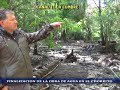 OBRA DE AGUA EN EL BALNEARIO EL CHORRITO LA CUMBRE