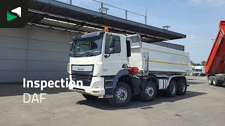 Камион самосвал DAF CF 460 CF 8X4 19m3 Tipper Steel suspension Big-Axle Automatic Eu | Изображение 4 - Autoline