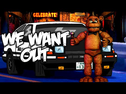 WE WANT OUT (FNAF) // Eurobeat Remix - DAGames