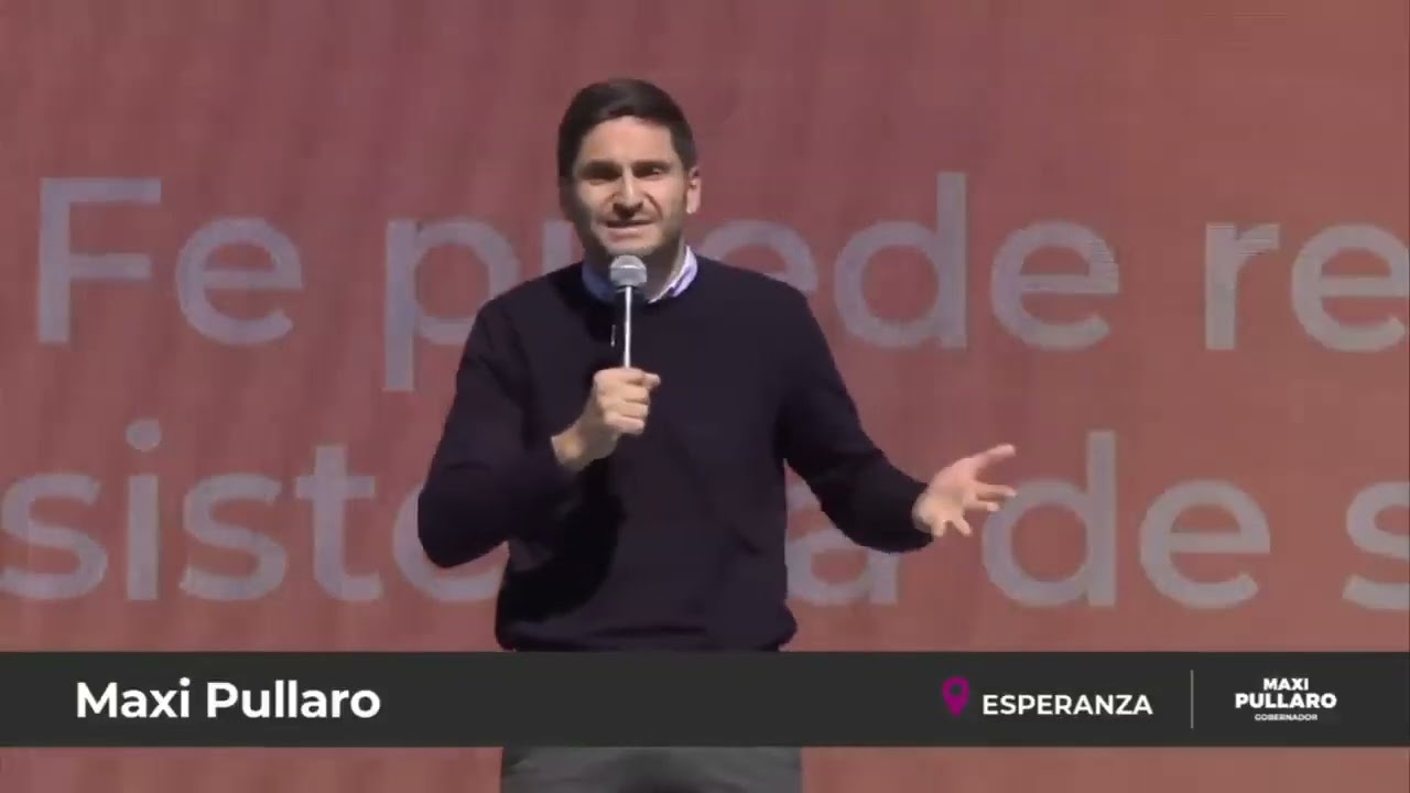 Pullaro presentó su candidatura a gobernador