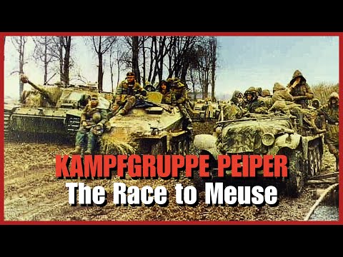 Inside Kampfgruppe Peiper: The SS Column That Ran on Captured American Fuel