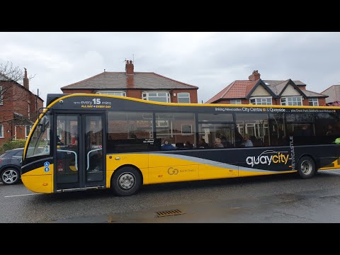 *LAST REMAINING QUAYCITY BUS* East Gateshead Orbit 52 - Go North East 5382 - NL63 YAH