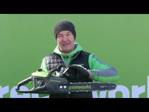 Миниатюра изображения товара Пила цепная аккумуляторная Greenworks GD60CS40 (2006907)