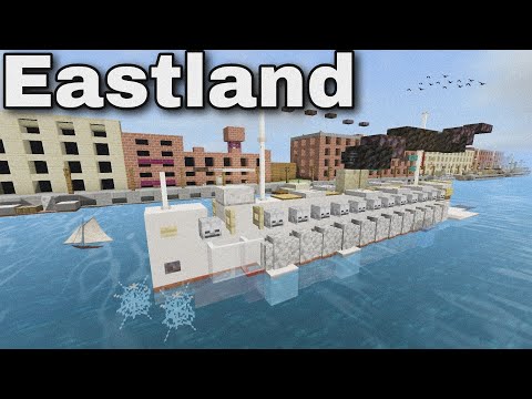 SS Eastland (Passenger Ship) | Minecraft Tutorial | 1:5 Scale