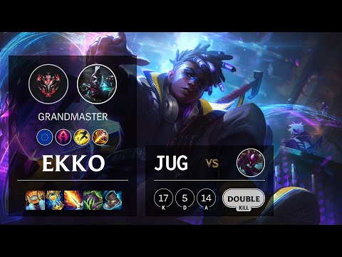 Ekko Jungle vs Kha'Zix - EUW Grandmaster Patch 11.2