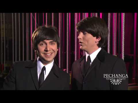 Pechanga Casino - The Fab Four Interview + "I Want To Hold Your Hand"