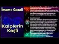 İmam Gazali Kalplerin Keşfi 83-84 Gece Teheccüd Namazının fazileti,Dünyalık alimlerin kötülüğü