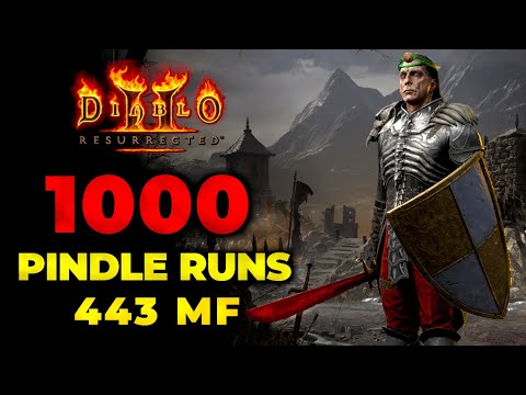 1000 Pindle Runs - Generous loot from Pindle - Diablo 2 Resurrected
