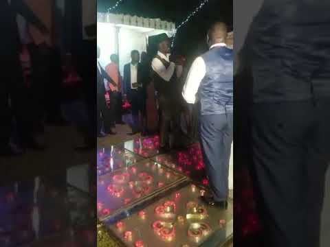 Renah Nalumansi perfoming at a wedding in Iganga wth Eddy Yawe