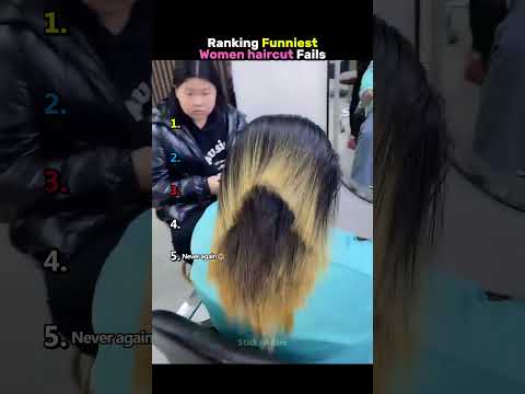 Ranking Funniest Women Haircut Fails
