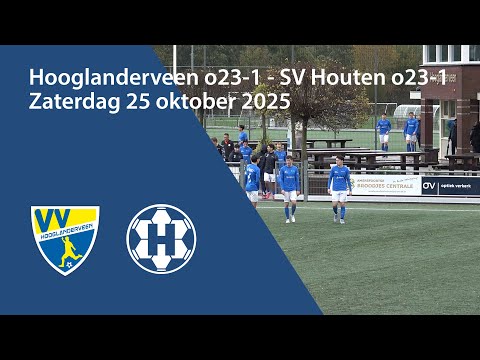 Hooglanderveen o23-1 - SV Houten o23-1