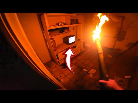 A TELEVISÃO LIGOU NA CASA ASSOMBRADA - CAÇADORES DE LENDAS