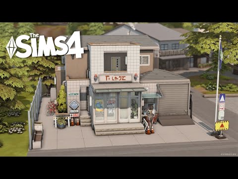 👮🏻 Mt. Komorebi Police Station (Koban) 🚨 | Sims 4 Stop Motion | NO CC