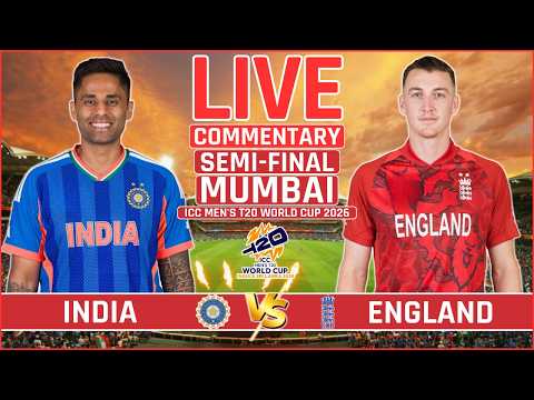 T20 World Cup Live: India vs England Semi Final Live Match | IND vs ENG Live Scores & Commentary