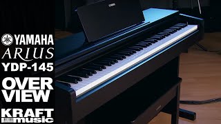 Video thumbnail for Yamaha Arius YDP-145 - Overview with Gabiel Aldort by Kraft Music