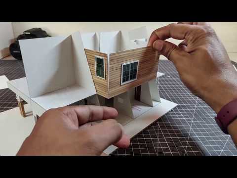 TIME LAPSE | MODERN BUILDING DESIGN | 26x36 Building MODEL MAKING