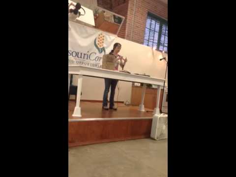 Mo state fair leather demonstration 2014