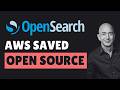 OpenSearch The Free Elasticsearch Alternative Thanks AWS