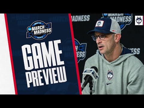 Head Coach Dan Hurley Previews UConn's Sweet 16 Game vs. Arkansas