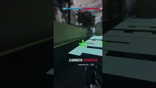 split second away from death