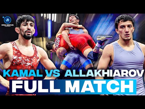 Kerem KAMAL (TUR) vs. Anvar ALLAKHIAROV (AIN) | World Championships 2023 | 1/16 Final | GR 60 KG