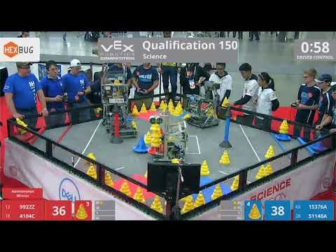 2018 VRC Sci Q150 - 9922Z 4104C vs 15376A 51140A - 123 to 66