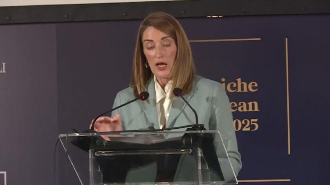 Metsola: Aggressione russa a Ucraina è stata una sveglia sul modo in cui intendiamo la pace