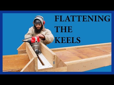 Acorn to Arabella - Journey of a Wooden Boat - Episode 27: Flattening the Keels