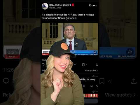 Time To Say BYE BYE to the NFA for GOOD?!? #2ndamendment #shortsfeed #shortsvideo #shorts Thumbnail