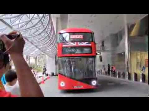 MetroLine New Bus for London Borismaster LT3 (LT61 CHT) in Singapore [HD]
