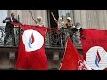 Активистки "Фемен" прервали выступление Марин Ле Пен в Париже 