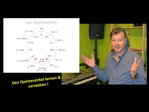 Quintenzirkel lernen und verstehen !