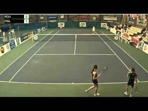 PETRIC/POPA TEIUSANNU (ROU) vs VAISSAUD/YAICHE (FRA)- Open Super 12 Auray Tennis