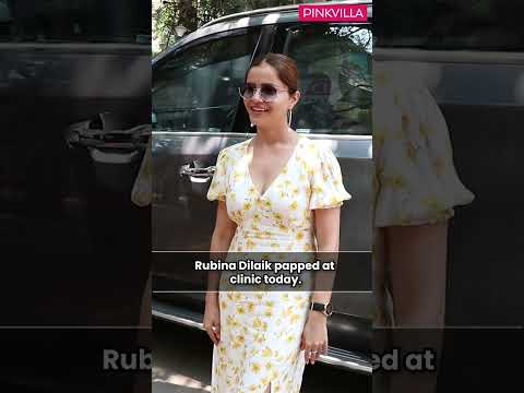 #rubinadilaik sets perfect summer vibe as she was snapped outside a clinic this morning #shorts