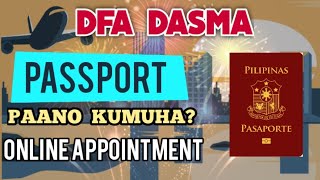 STEPS: Passport Online Application or Renewal at DFA Dasma using PayMaya as mode of payment