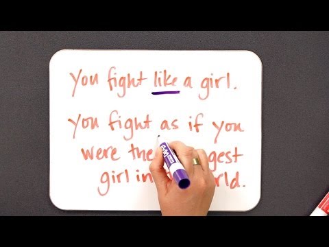 When to Use "Like" vs. "As" | Grammar Lessons