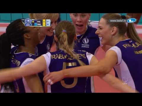 2017 CLVolleyW - 4th Round Leg 2 - CS Volei Alba BLAJ vs Dinamo KRASNODAR