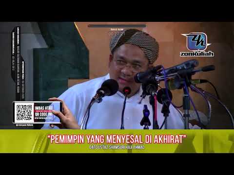 TAZKIRAH : Menyesal Jadi Ketua - Ustaz Shamsuri Ahmad