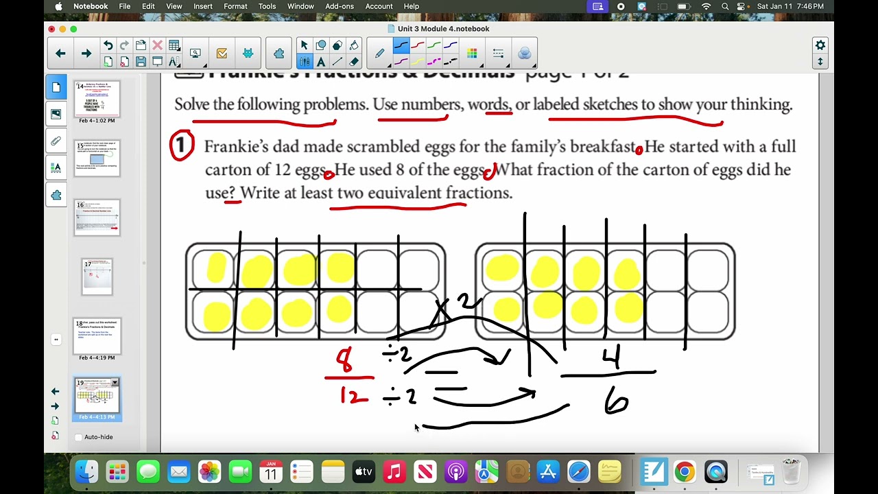 Unit 3 Module 4 Session 3 Bridges Math Grade 4