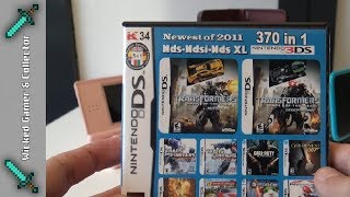 Nintendo NDS / 3DS / 2DS - \\ 370 in 1 Multi Cartridge // Ultimate Mega Mix Game Collection