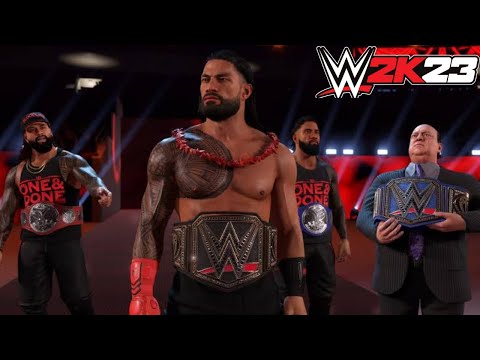 WWE 2k23 My First Ever Gameplay - WWE 2k23 On Mobile Gameplay ||