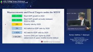 [Plenary] Lessons Learned from Fiscal Stimulus during COVID-19: The Philippines 이미지