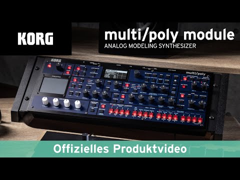 KORG multi/poly module - Analog Modeling der nächsten Generation im Rack-Format
