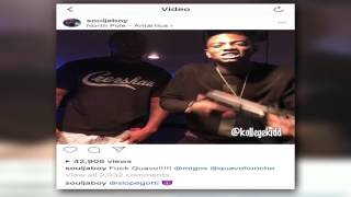 Soulja Boy Threatens Migos&#39; Quavo In Diss Song Teaser 😱