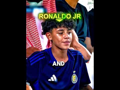 Ronaldo Jr Shocked By CR7 😳