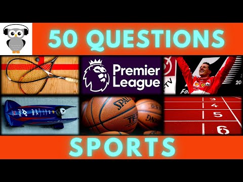 Sports Quiz Trivia | 50 Questions | Do You Know | Pub Quiz